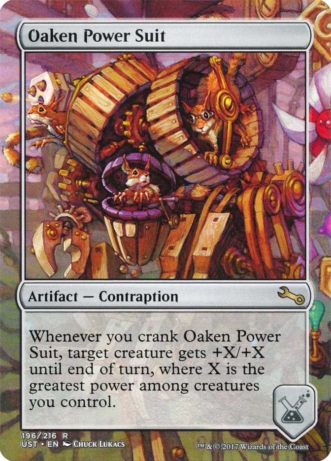 Oaken Power Suit [Unstable] MTG Single Magic: The Gathering    | Red Claw Gaming