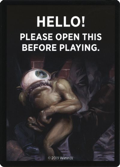 Corpse Knight Reminder Card (Knights' Charge Brawl Deck) [Core Set 2020 Tokens] MTG Single Magic: The Gathering    | Red Claw Gaming