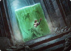 Gelatinous Cube Art Card [Dungeons & Dragons: Adventures in the Forgotten Realms Art Series] MTG Single Magic: The Gathering    | Red Claw Gaming