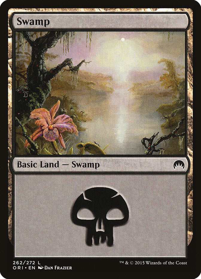 Swamp (262) [Magic Origins] MTG Single Magic: The Gathering    | Red Claw Gaming