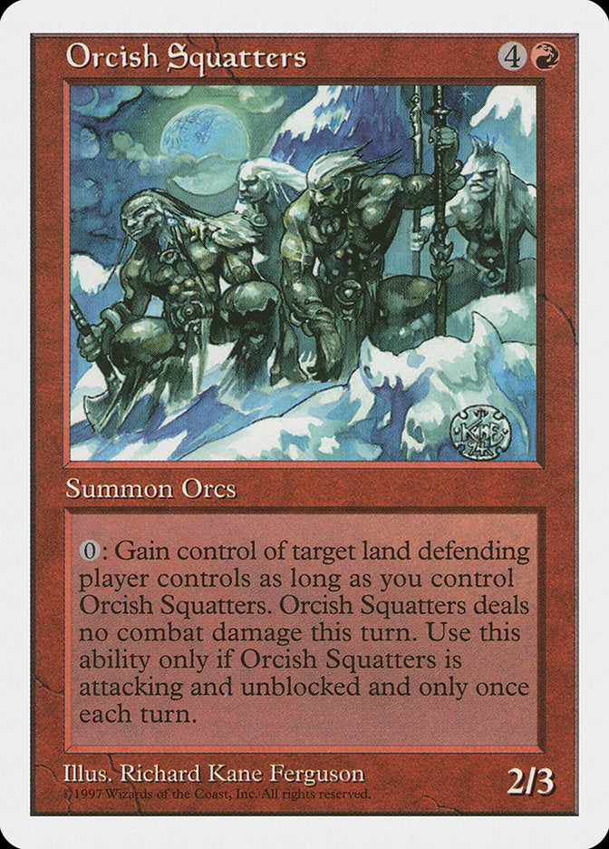 Orcish Squatters [Fifth Edition] MTG Single Magic: The Gathering    | Red Claw Gaming
