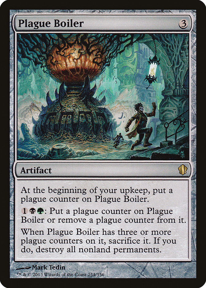 Plague Boiler [Commander 2013] MTG Single Magic: The Gathering    | Red Claw Gaming