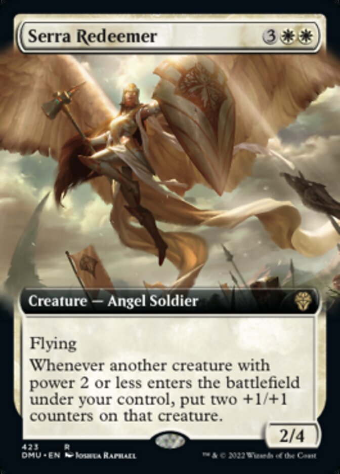 Serra Redeemer (Extended Art) [Dominaria United] MTG Single Magic: The Gathering    | Red Claw Gaming