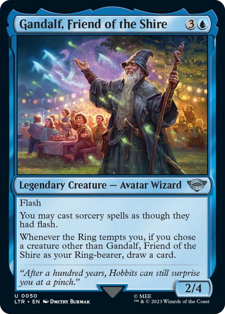 Gandalf, Friend of the Shire [The Lord of the Rings: Tales of Middle-Earth] MTG Single Magic: The Gathering    | Red Claw Gaming