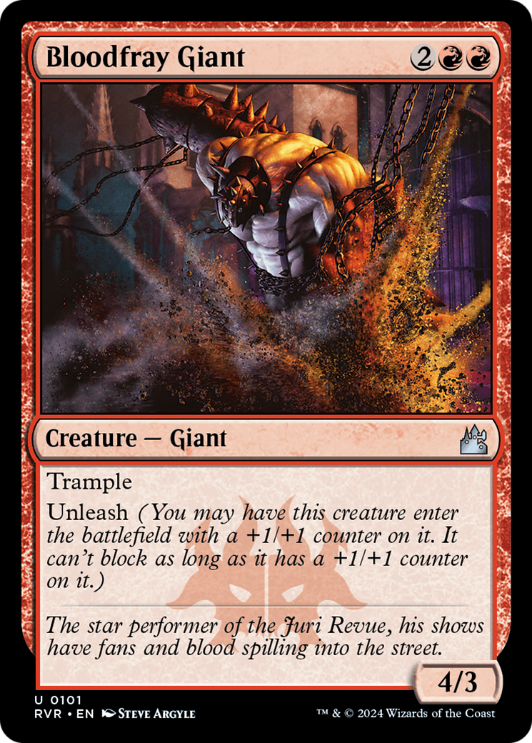 Bloodfray Giant [Ravnica Remastered] MTG Single Magic: The Gathering    | Red Claw Gaming