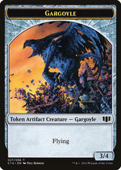 Gargoyle // Elf Warrior Double-Sided Token [Commander 2014 Tokens] MTG Single Magic: The Gathering    | Red Claw Gaming