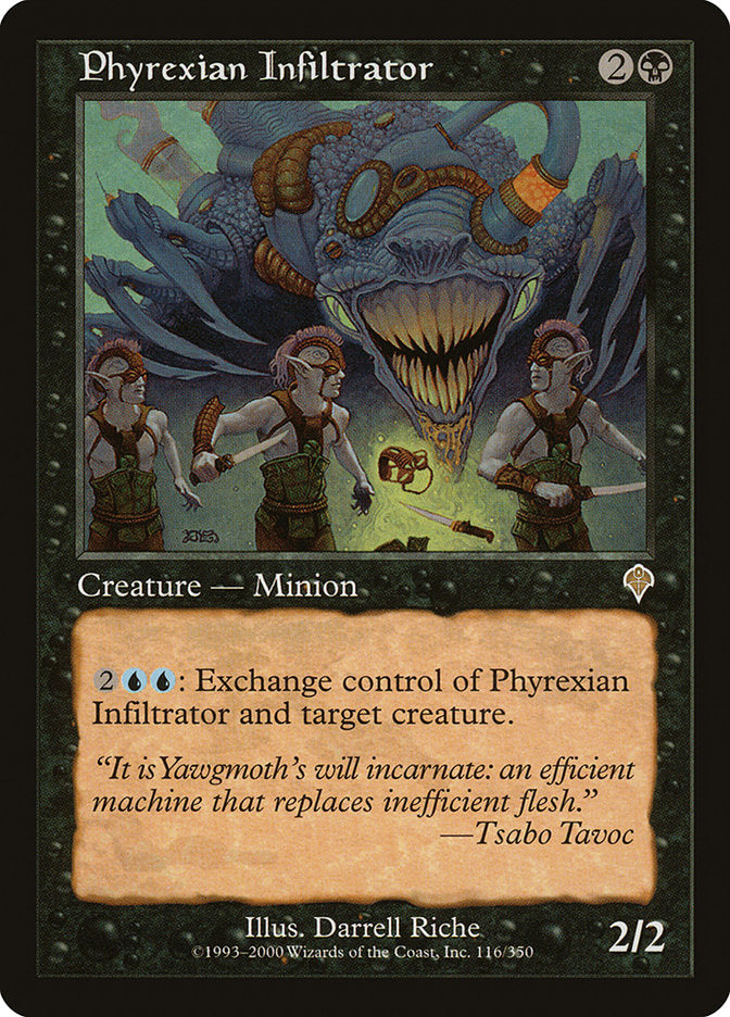 Phyrexian Infiltrator [Invasion] MTG Single Magic: The Gathering    | Red Claw Gaming