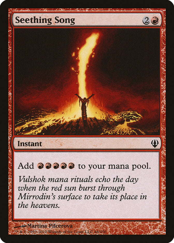 Seething Song [Archenemy] MTG Single Magic: The Gathering    | Red Claw Gaming
