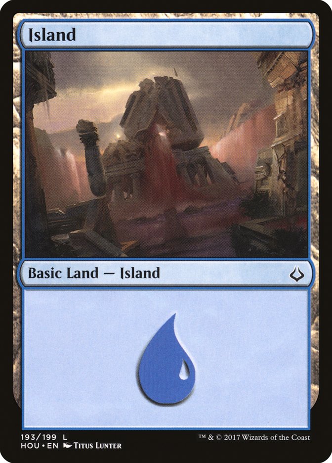 Island (193) [Hour of Devastation] MTG Single Magic: The Gathering    | Red Claw Gaming