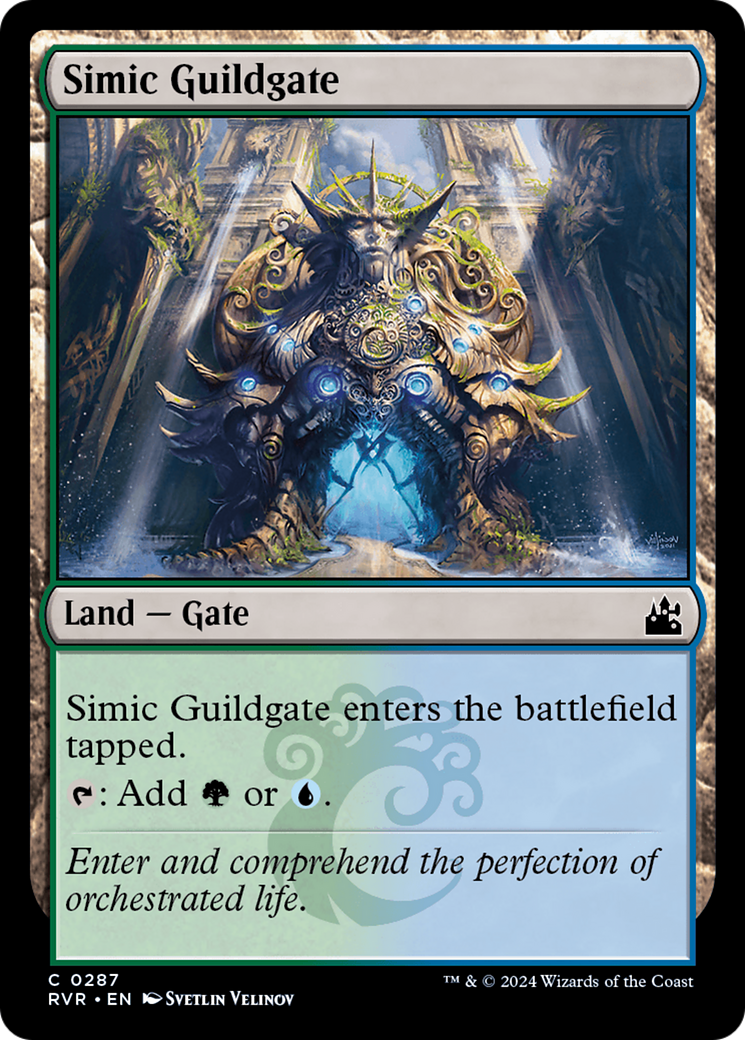 Simic Guildgate [Ravnica Remastered] MTG Single Magic: The Gathering    | Red Claw Gaming