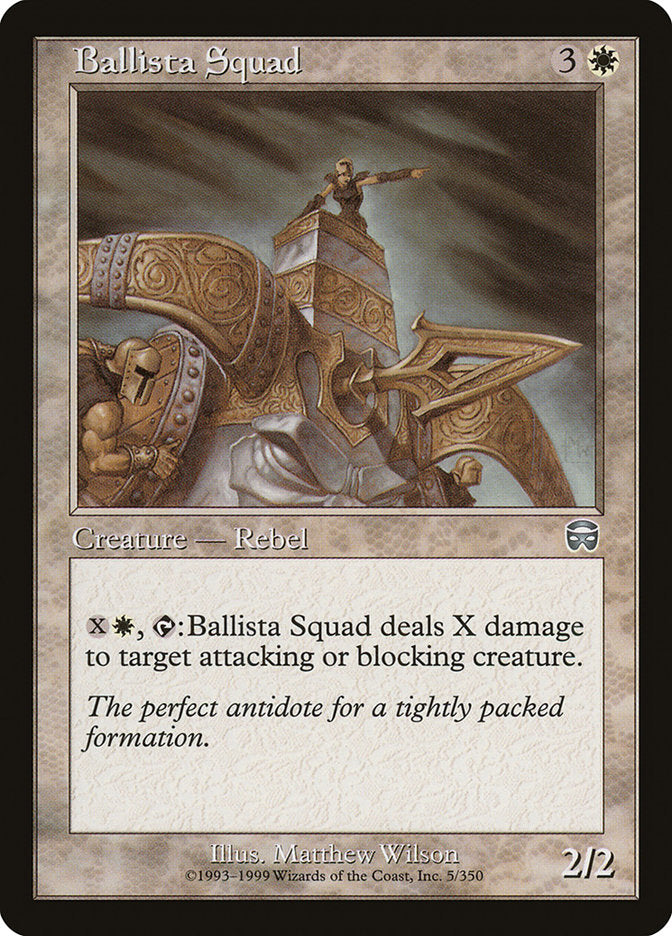 Ballista Squad [Mercadian Masques] MTG Single Magic: The Gathering    | Red Claw Gaming