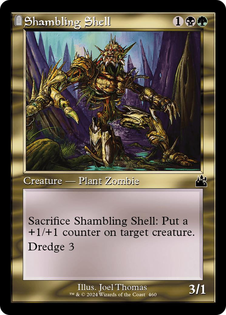 Shambling Shell (Retro Frame) [Ravnica Remastered] MTG Single Magic: The Gathering    | Red Claw Gaming