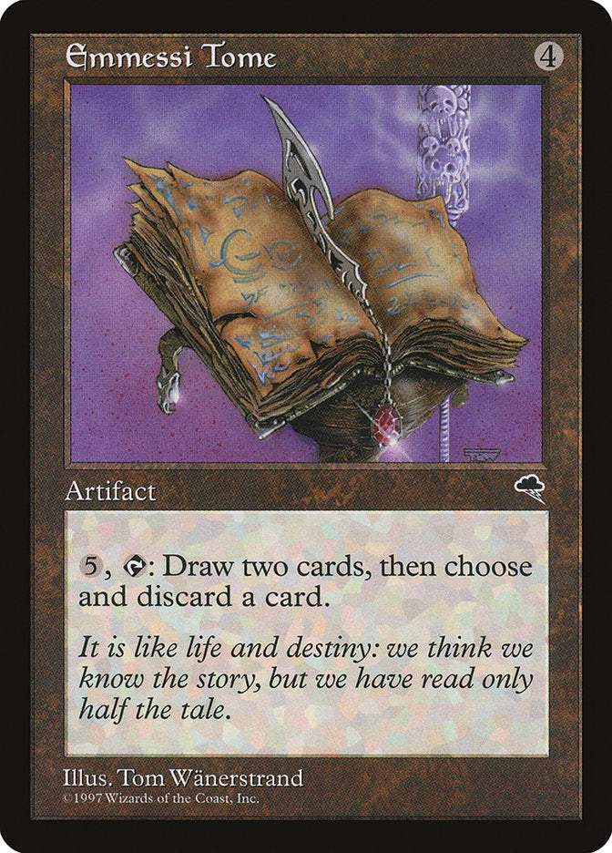 Emmessi Tome [Tempest] MTG Single Magic: The Gathering    | Red Claw Gaming