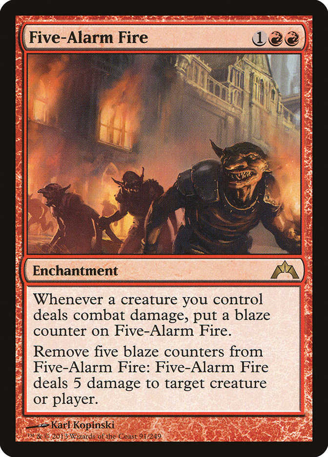 Five-Alarm Fire [Gatecrash] MTG Single Magic: The Gathering    | Red Claw Gaming