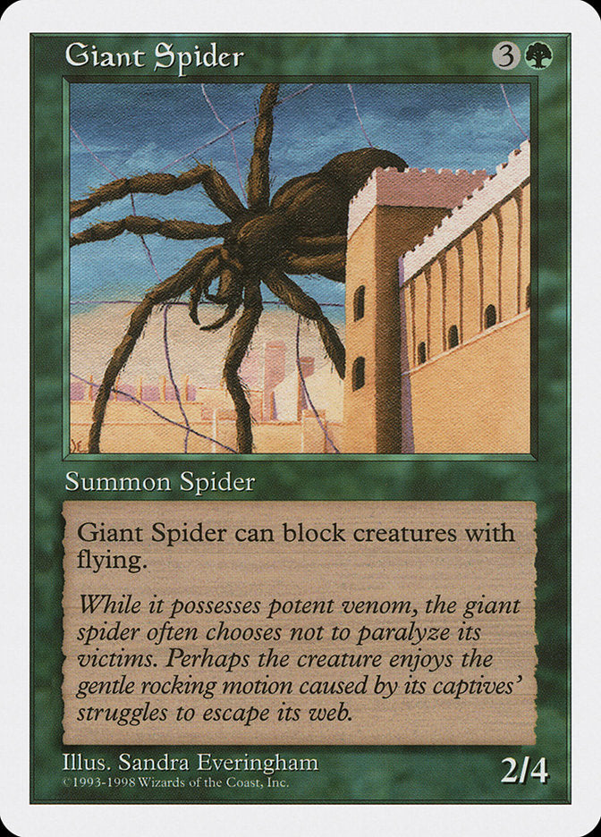 Giant Spider [Anthologies] MTG Single Magic: The Gathering    | Red Claw Gaming