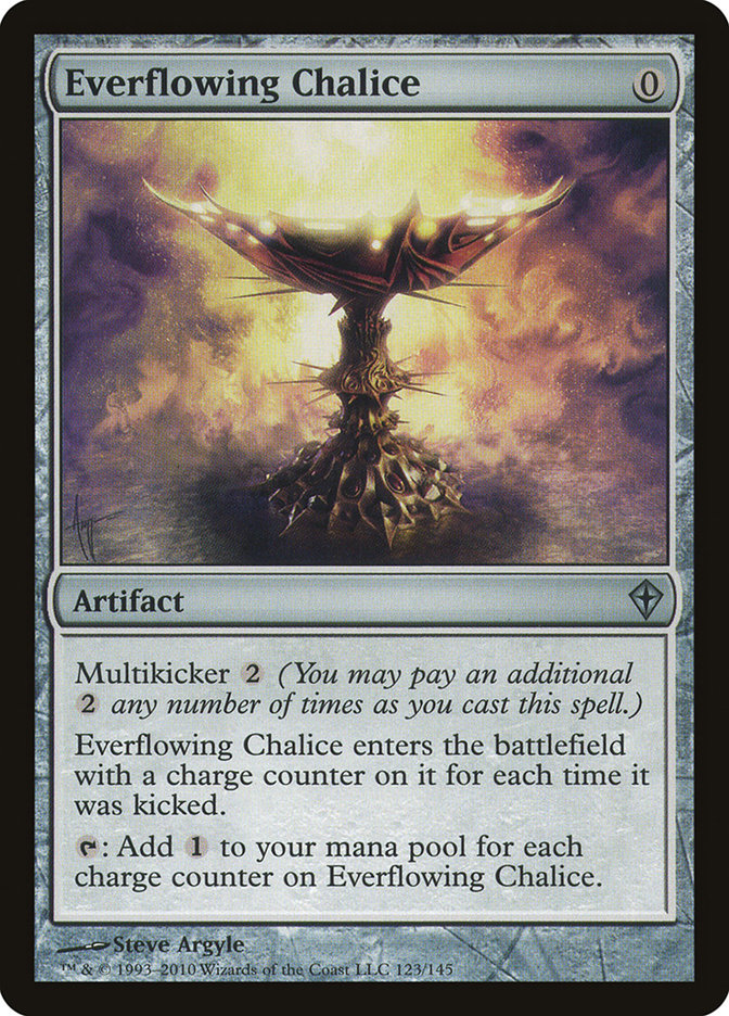 Everflowing Chalice [Worldwake] MTG Single Magic: The Gathering    | Red Claw Gaming