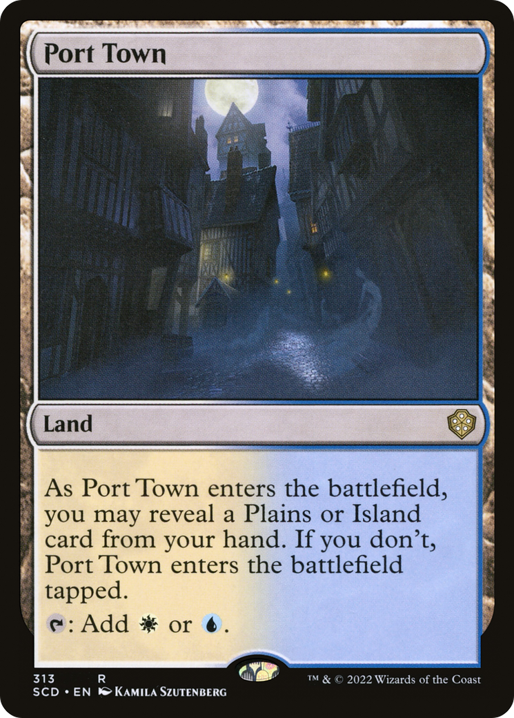 Port Town [Starter Commander Decks] MTG Single Magic: The Gathering    | Red Claw Gaming