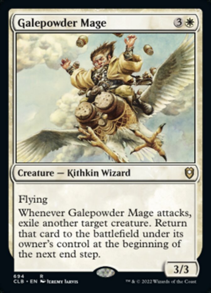 Galepowder Mage [Commander Legends: Battle for Baldur's Gate] MTG Single Magic: The Gathering    | Red Claw Gaming