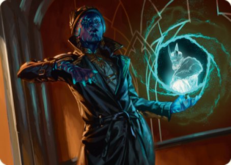 Kamiz, Obscura Oculus Art Card [Streets of New Capenna Art Series] MTG Single Magic: The Gathering    | Red Claw Gaming