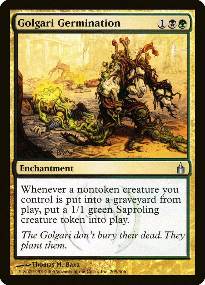 Golgari Germination [Ravnica: City of Guilds] MTG Single Magic: The Gathering    | Red Claw Gaming