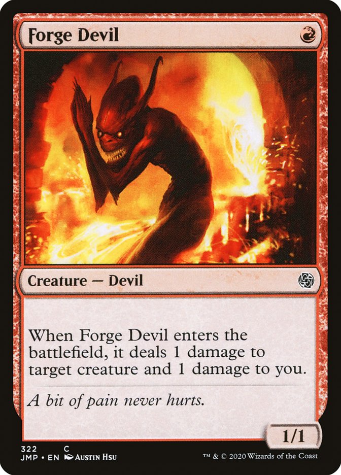 Forge Devil [Jumpstart] MTG Single Magic: The Gathering    | Red Claw Gaming