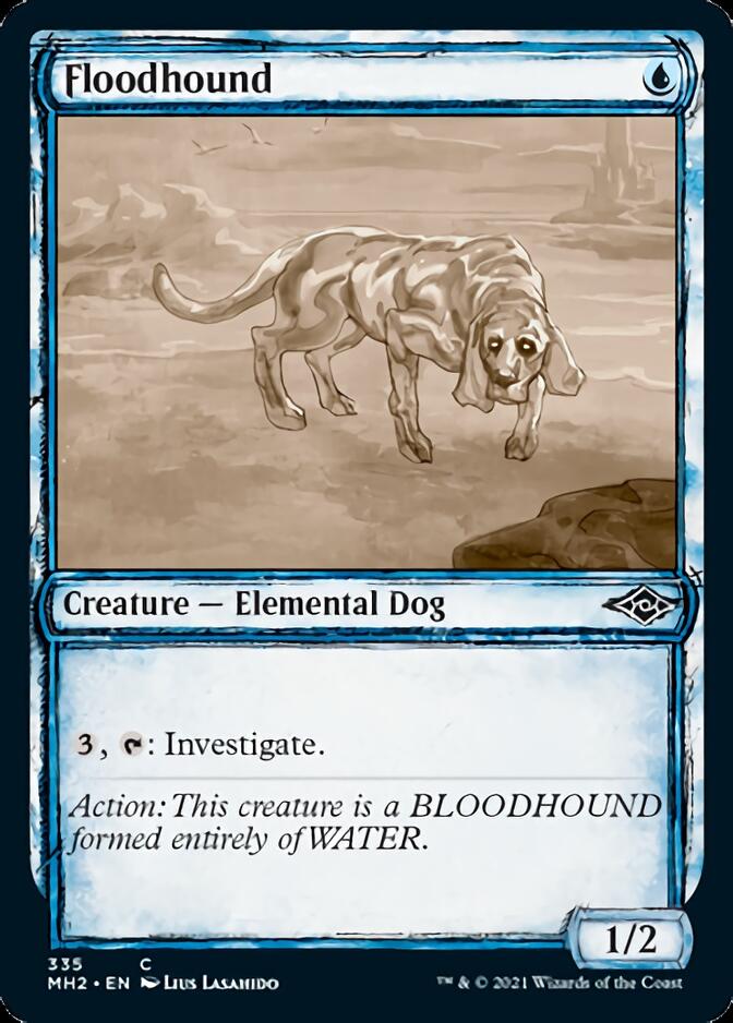 Floodhound (Sketch) [Modern Horizons 2] MTG Single Magic: The Gathering    | Red Claw Gaming