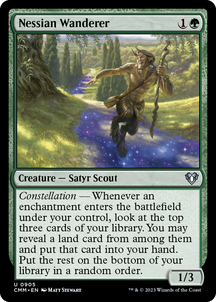 Nessian Wanderer [Commander Masters] MTG Single Magic: The Gathering    | Red Claw Gaming