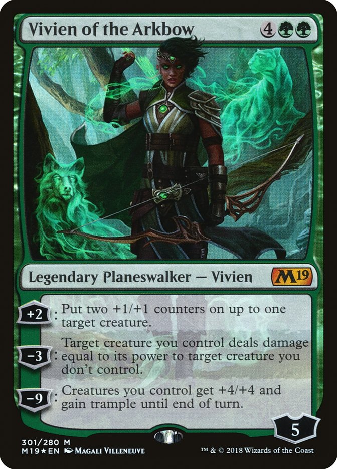 Vivien of the Arkbow [Core Set 2019] MTG Single Magic: The Gathering    | Red Claw Gaming