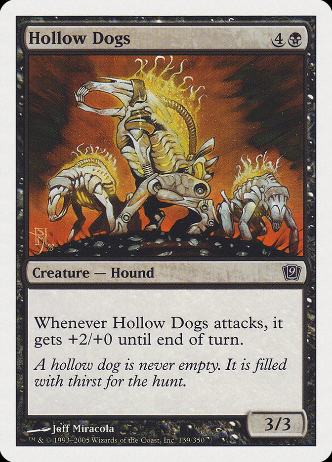Hollow Dogs [Ninth Edition] MTG Single Magic: The Gathering    | Red Claw Gaming