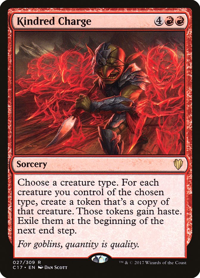 Kindred Charge [Commander 2017] MTG Single Magic: The Gathering    | Red Claw Gaming