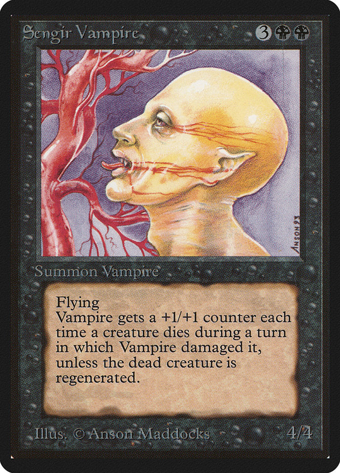 Sengir Vampire [Beta Edition] MTG Single Magic: The Gathering    | Red Claw Gaming