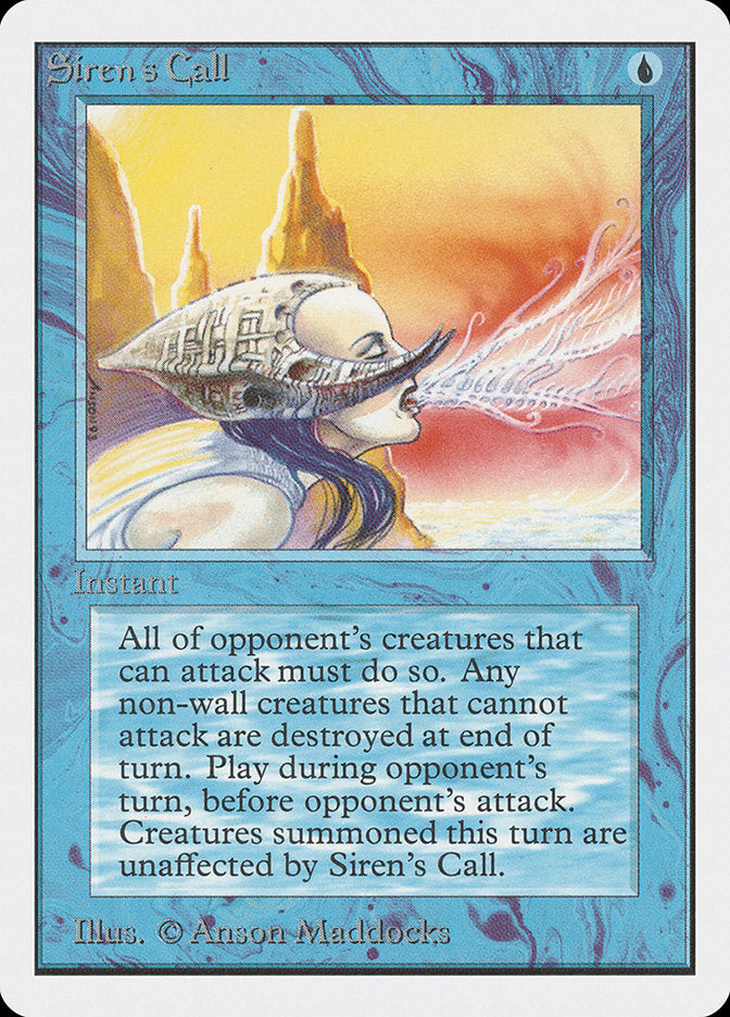 Siren's Call [Unlimited Edition] MTG Single Magic: The Gathering    | Red Claw Gaming