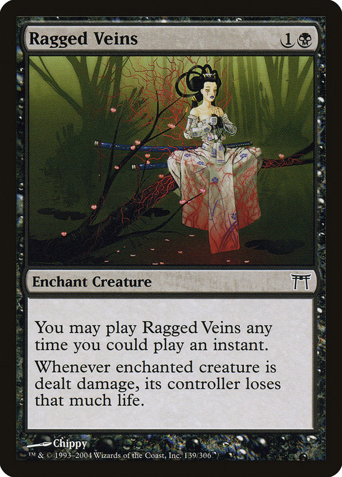 Ragged Veins [Champions of Kamigawa] MTG Single Magic: The Gathering    | Red Claw Gaming