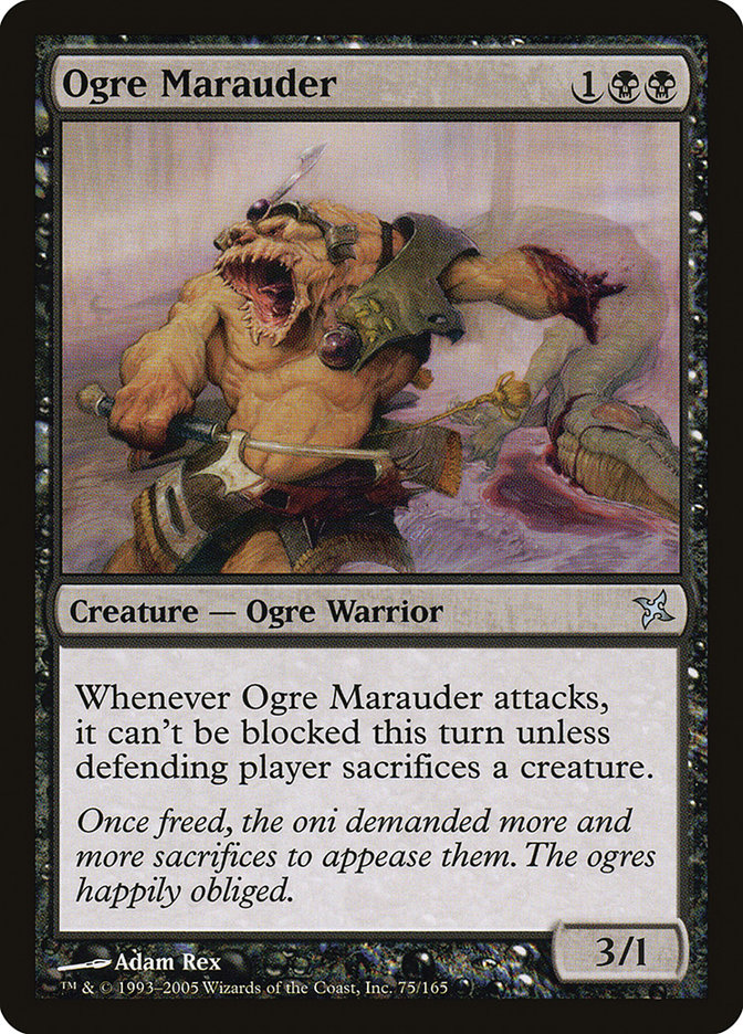 Ogre Marauder [Betrayers of Kamigawa] MTG Single Magic: The Gathering    | Red Claw Gaming
