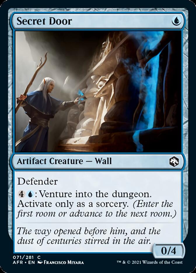 Secret Door [Dungeons & Dragons: Adventures in the Forgotten Realms] MTG Single Magic: The Gathering    | Red Claw Gaming