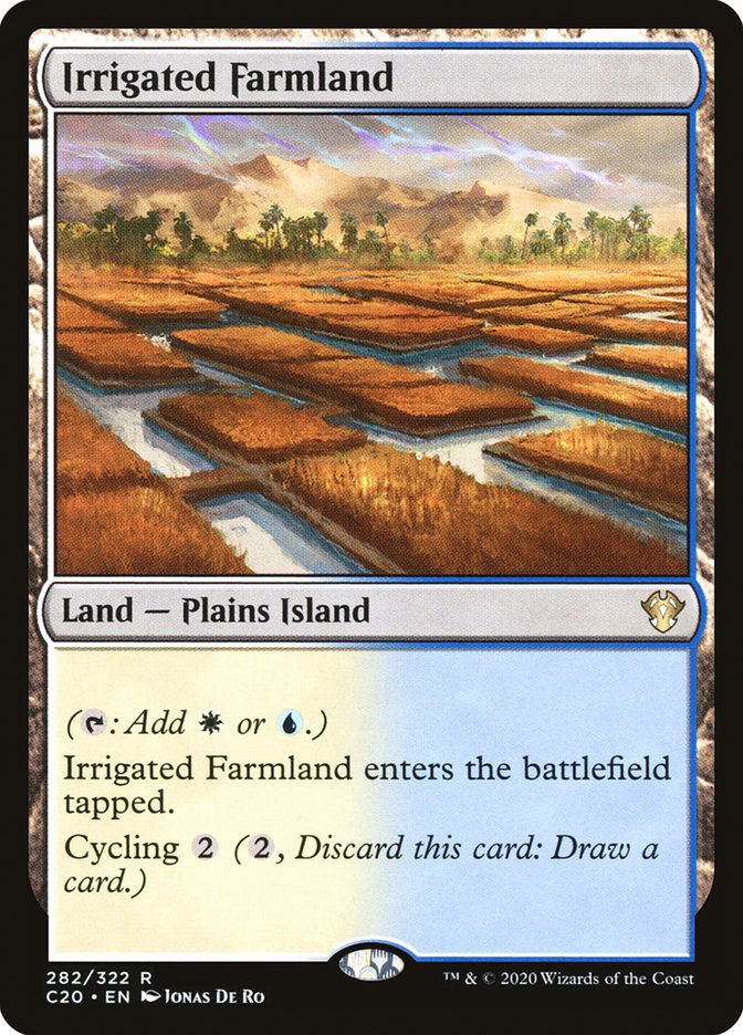 Irrigated Farmland [Commander 2020] MTG Single Magic: The Gathering    | Red Claw Gaming