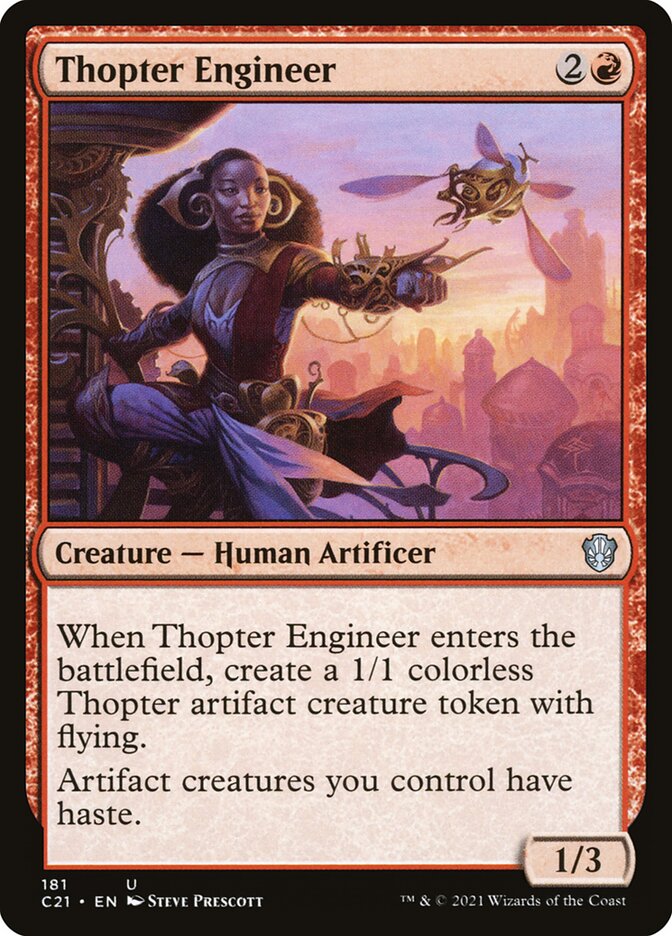 Thopter Engineer [Commander 2021] MTG Single Magic: The Gathering    | Red Claw Gaming