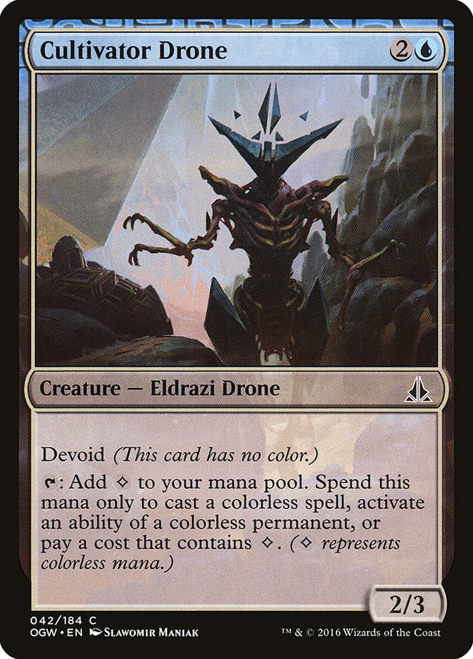 Cultivator Drone [Oath of the Gatewatch] MTG Single Magic: The Gathering    | Red Claw Gaming