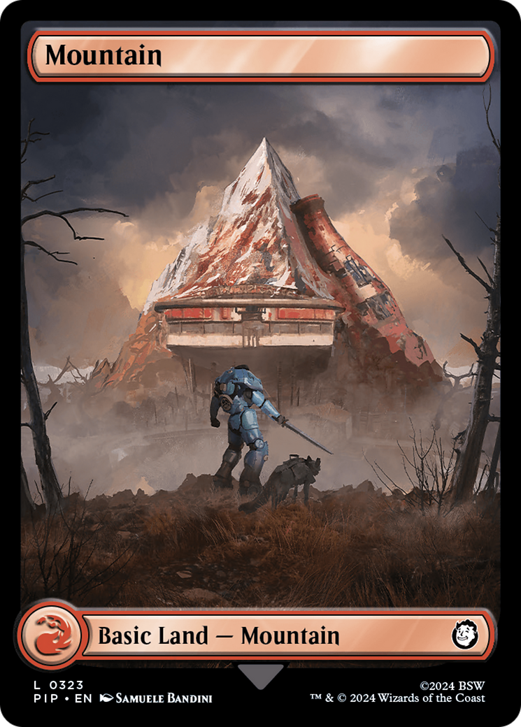 Mountain (0323) [Fallout] MTG Single Magic: The Gathering    | Red Claw Gaming