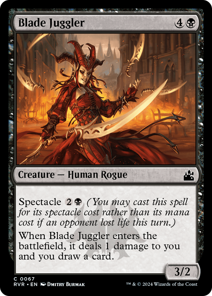 Blade Juggler [Ravnica Remastered] MTG Single Magic: The Gathering    | Red Claw Gaming