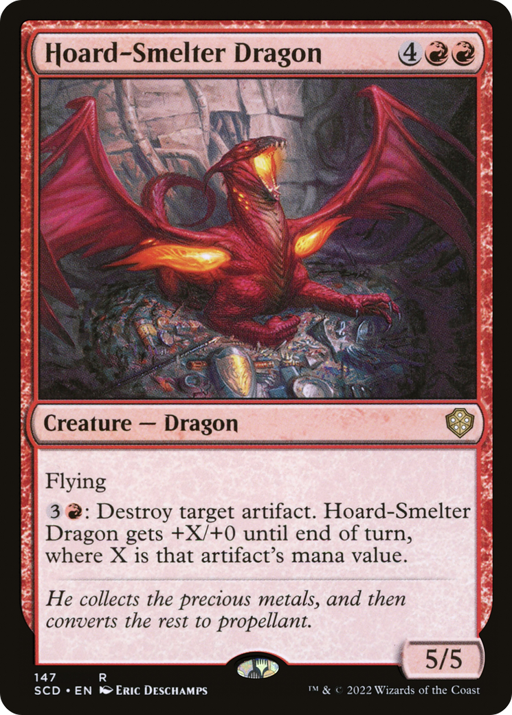 Hoard-Smelter Dragon [Starter Commander Decks] MTG Single Magic: The Gathering    | Red Claw Gaming