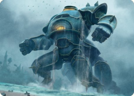 Depth Charge Colossus Art Card [The Brothers' War Art Series] MTG Single Magic: The Gathering    | Red Claw Gaming