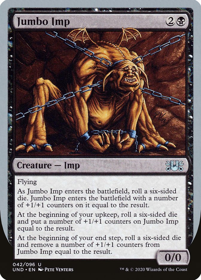 Jumbo Imp [Unsanctioned] MTG Single Magic: The Gathering    | Red Claw Gaming