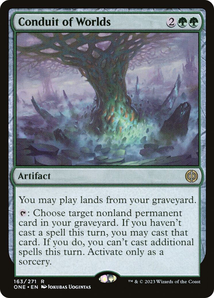 Conduit of Worlds [Phyrexia: All Will Be One] MTG Single Magic: The Gathering    | Red Claw Gaming
