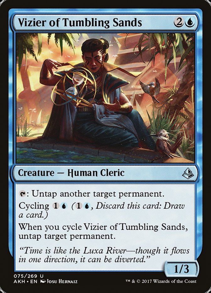Vizier of Tumbling Sands [Amonkhet] MTG Single Magic: The Gathering    | Red Claw Gaming