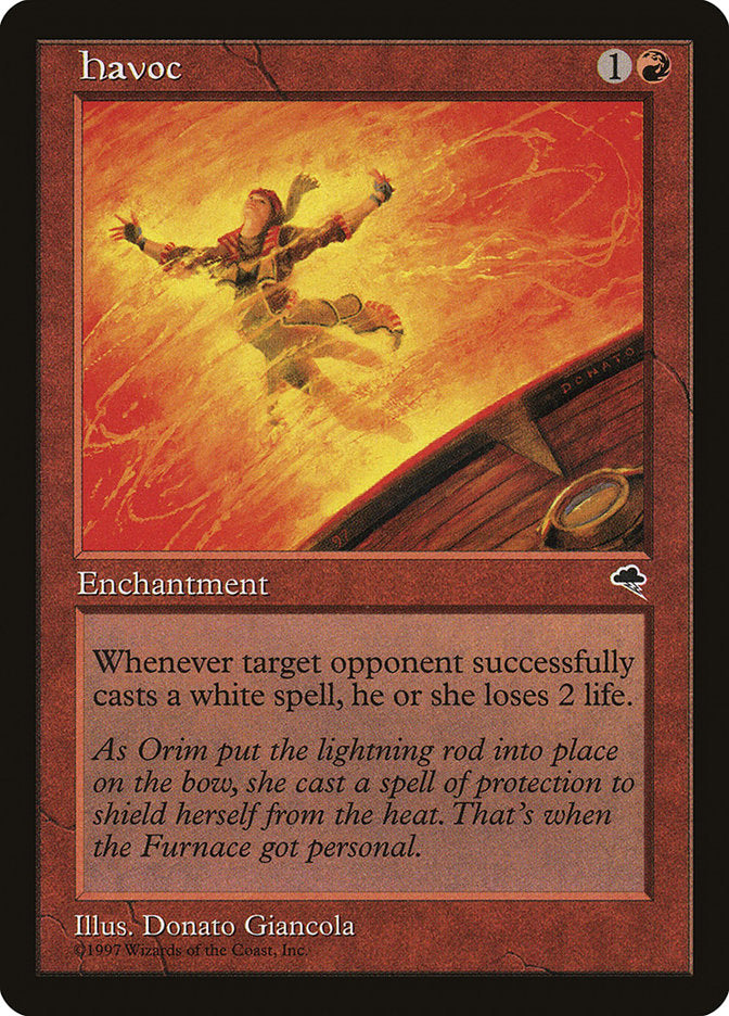 Havoc [Tempest] MTG Single Magic: The Gathering    | Red Claw Gaming
