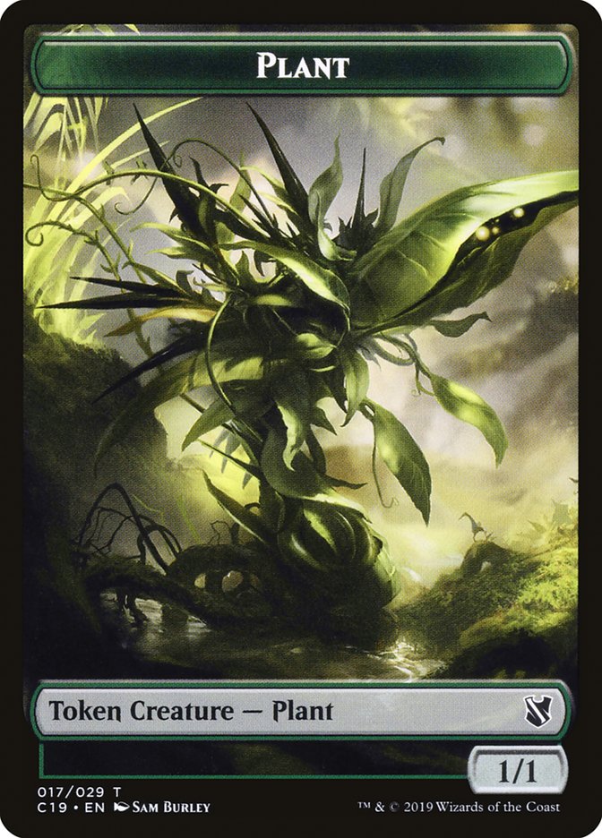 Plant Token [Commander 2019 Tokens] MTG Single Magic: The Gathering    | Red Claw Gaming