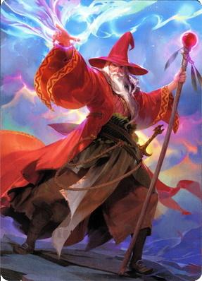 Elminster Art Card (36) [Commander Legends: Battle for Baldur's Gate Art Series] MTG Single Magic: The Gathering    | Red Claw Gaming