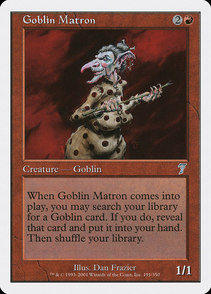 Goblin Matron [Seventh Edition] MTG Single Magic: The Gathering    | Red Claw Gaming