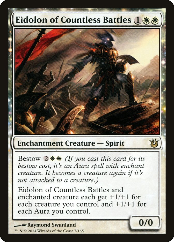 Eidolon of Countless Battles [Born of the Gods] MTG Single Magic: The Gathering    | Red Claw Gaming